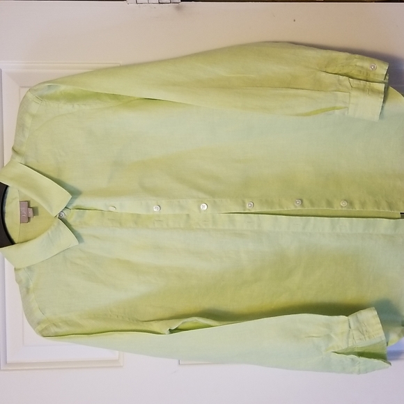 Women's J Jill linen button down - Picture 1 of 7